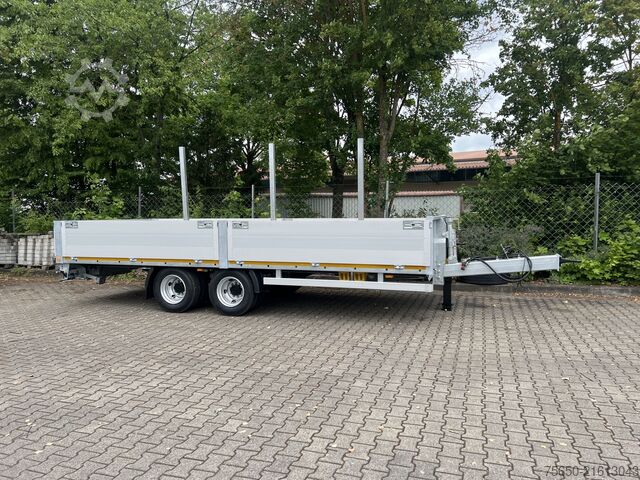 Open trailer Möslein THT 14,4 G 6,2  14,4 t GG Tandem- Pritschenanhänger- Tieflader