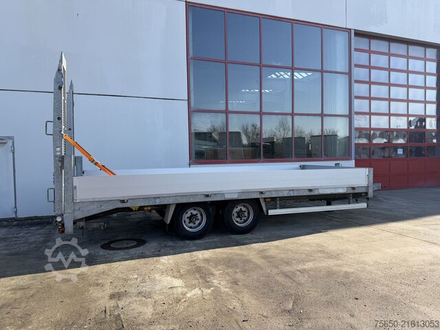 Tieflader Anhänger Möslein THT 13 Schwebheim  13 t Tandemtieflader