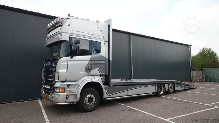 Autotransporter Scania R 620 V8 6x2 Car/Machine transport
