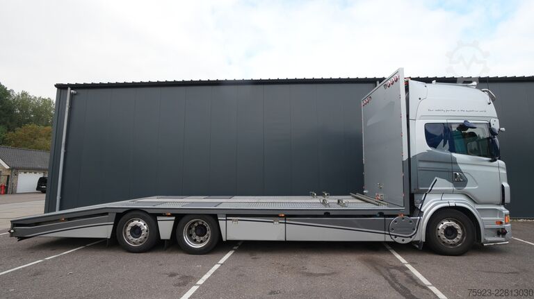 Autotransporter Scania R 620 V8 6x2 Car/Machine transport