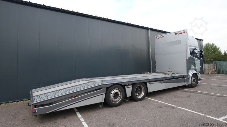 Autotransporter Scania R 620 V8 6x2 Car/Machine transport