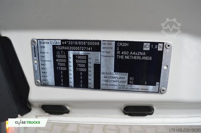Standard SZM SCANIA R460 CR20H  ACC ADAS Package
