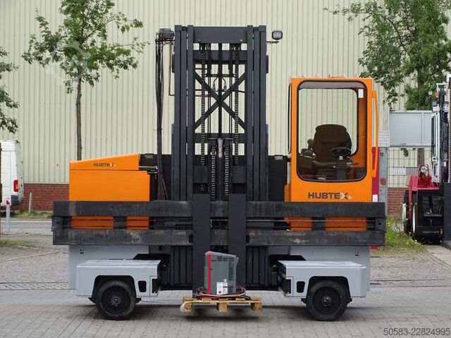 Vierwege Seitenstapler Hubtex MQ50 - TRIPLEX - Batterie 2025