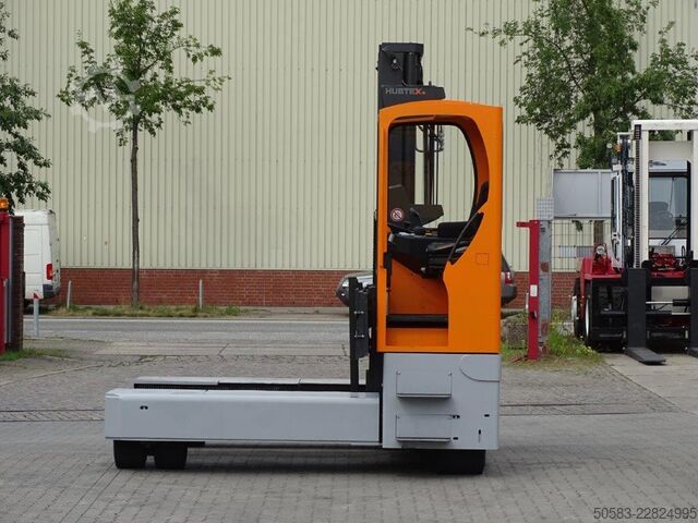 Vierwege Seitenstapler Hubtex MQ50 - TRIPLEX - Batterie 2025