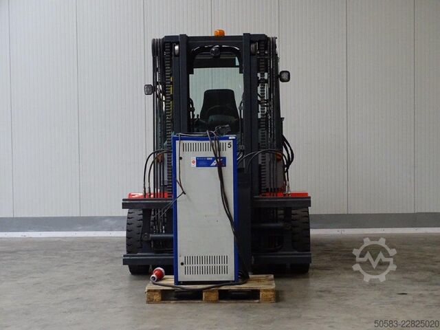 Elektro 4 Rad-Stapler Kalmar ECE60-6 Teleskopgabel