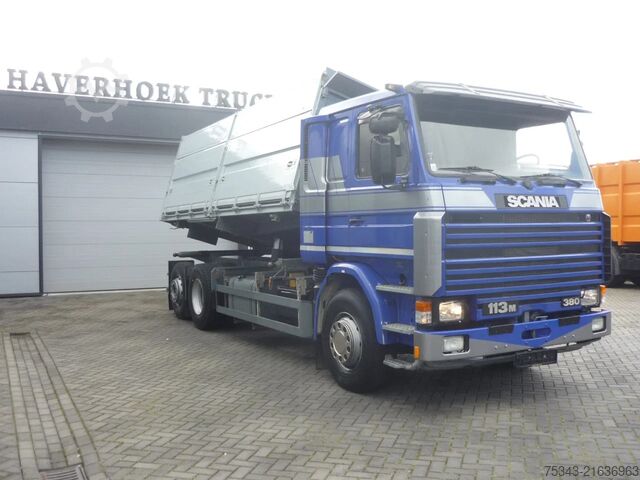 3-sided tipper Scania R113-380 Schwarzmuller 3 side tipper