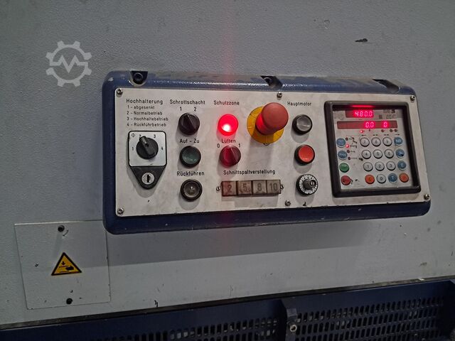 Hydraulic guillotine shear EHT TSS 10-40