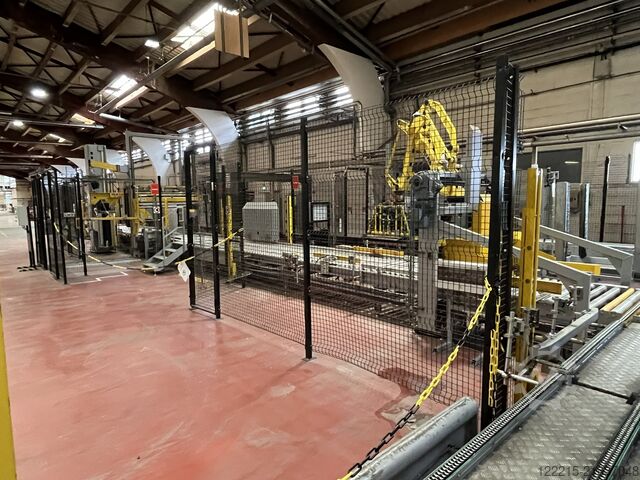 BEMA FANUC R-30iB, SILKWORM LS Palletizer (2017) BEMA Belader / Palettierer