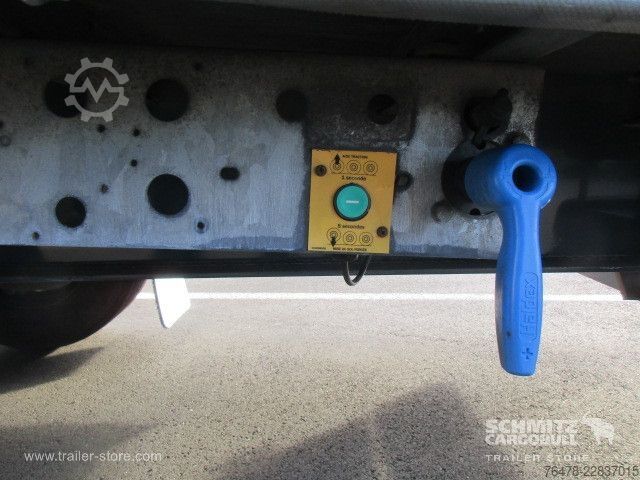 Auflieger mit Pritsche & Plane Fruehauf Curtainsider Standard
