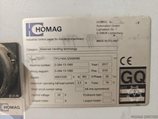 Kantenanleimmaschine mit Materialfördersystem HOMAG KAL370 AMBITION 2474