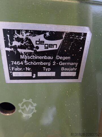 Flachschleifmaschine Degen FSM300E