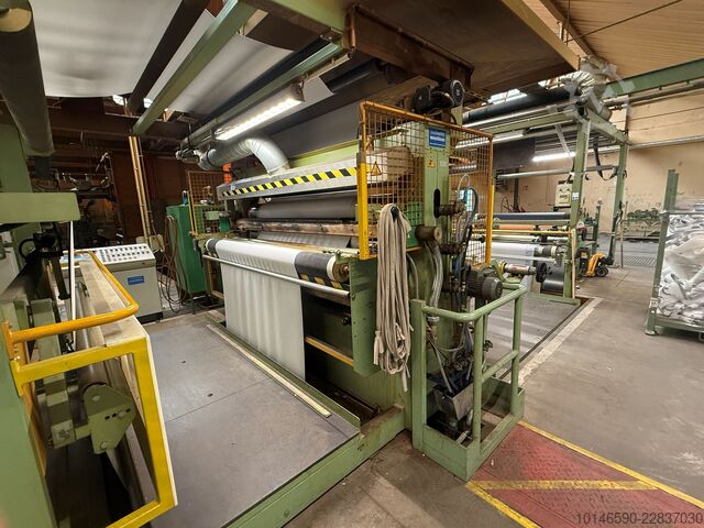 Flame Lamination Line, 2,000 mm Working Schmitt Maschinen Duplex flame lamination line