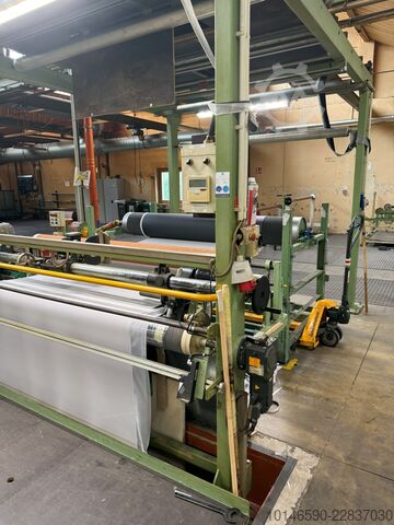 Flame Lamination Line, 2,000 mm Working Schmitt Maschinen Duplex flame lamination line