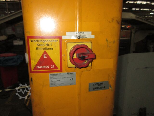 Demag Column swing crane Chain Hoist Demag KBK Kran Drehkran Hallenkran L 3m Demag KBK2 125Kg + DC Kettenzug H3,5m