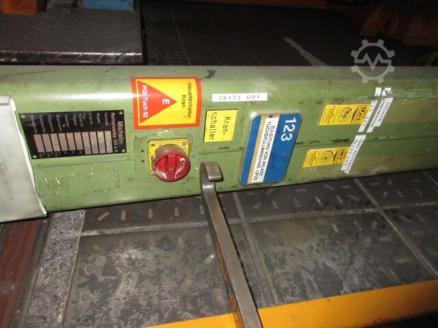 Saeulenschwenkkran Schwenkkran Kettenzug Demag KBK Kran Drehkran Hallenkran L 4m Demag KBK1 125Kg + DC Kettenzug H3,15m