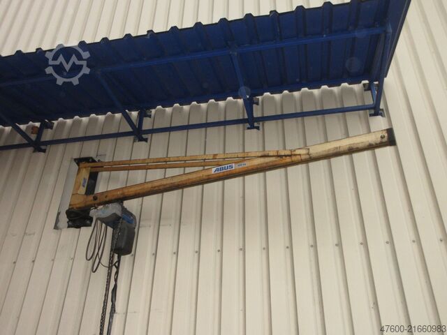 Wandschwenkkran Schwenkkran Kettenzug ABUS LW Drehkran Hallenkran Kran 500KG NL 500KG L 3m incl. Abus GM Kettenzug