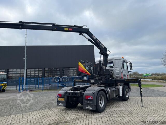 Standard tractor MAN TGA 18.310 Hiab 166 E-3 HIDUO Crane-Kran + Remo...