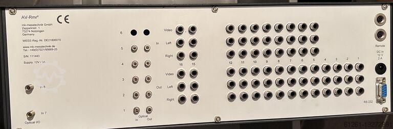 EMC EMI optical transmission line MK Messtechnik AV-Rmr²
