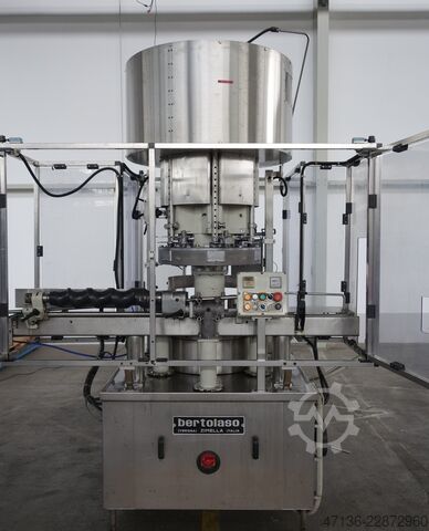 Wine corker 6 heads BERTOLASO DELTA 406