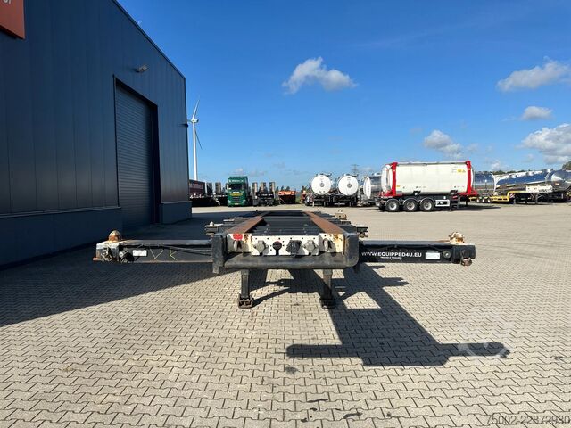 Container transportation Schmitz Cargobull SCF24G 40FT HC / SAF + DISC / LIFTAXLE / NL-CHA...