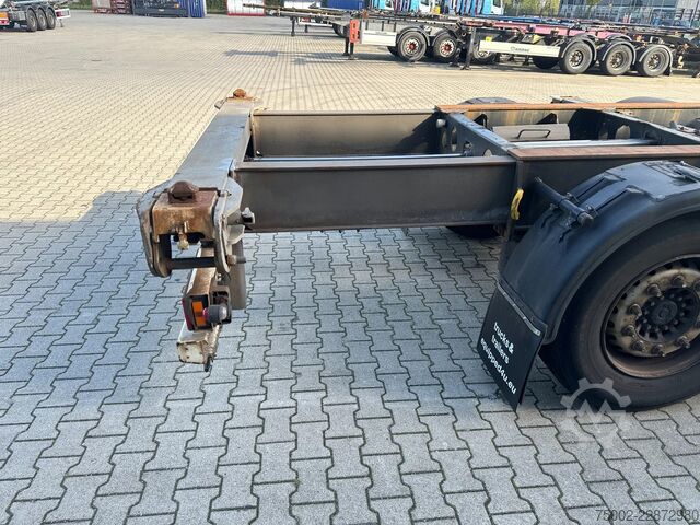Container transportation Schmitz Cargobull SCF24G 40FT HC / SAF + DISC / LIFTAXLE / NL-CHA...
