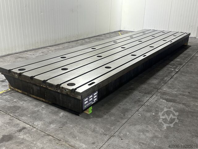 Clamping plate 6000 x 1650 (4 pieces) ANAYAK FL 6000
