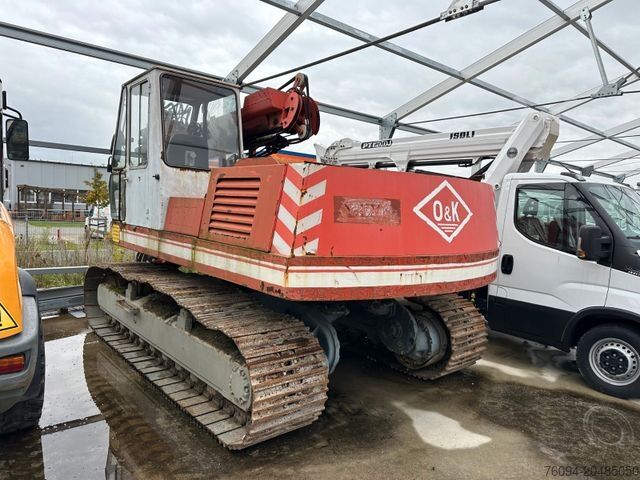 Chain excavator O&K RH 6 Vibrationsramme nur 2300h