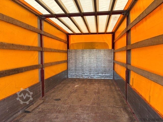 Curtain sider van MERCEDES-BENZ 818L    LBW  PMK2 !!!NEUE KUPPLUNG!!!!