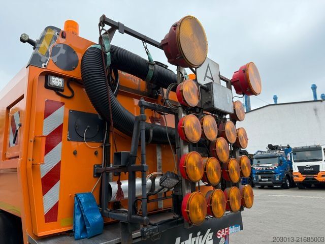 Road sweeper MAN TGM 18.340 HD Kehrmaschine SCARAB Magnum 8,2 m³