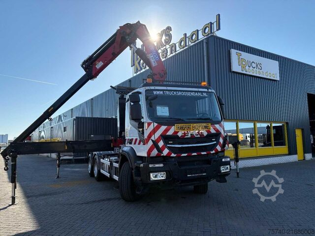 Kranwagen Iveco Stralis 420 X-WAY + HMF 5020K-RCS 6x TREKKER + ...