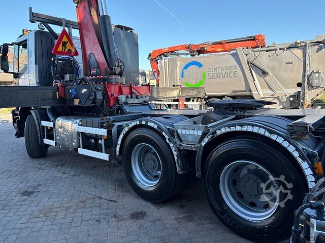 Crane Iveco Stralis 420 X-WAY + HMF 5020K-RCS 6x TREKKER + ...