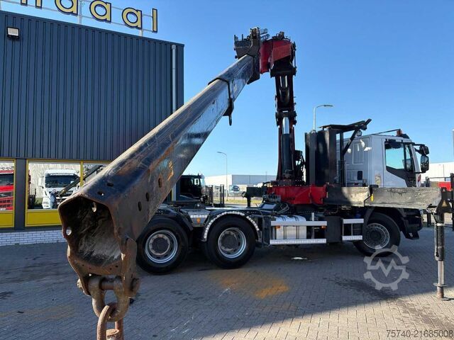 Crane Iveco Stralis 420 X-WAY + HMF 5020K-RCS 6x TREKKER + ...