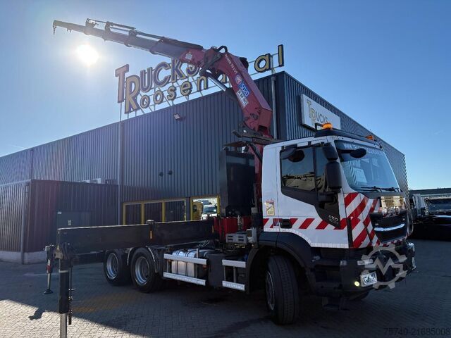 Crane Iveco Stralis 420 X-WAY + HMF 5020K-RCS 6x TREKKER + ...