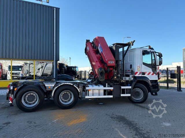 Crane Iveco Stralis 420 X-WAY + HMF 5020K-RCS 6x TREKKER + ...