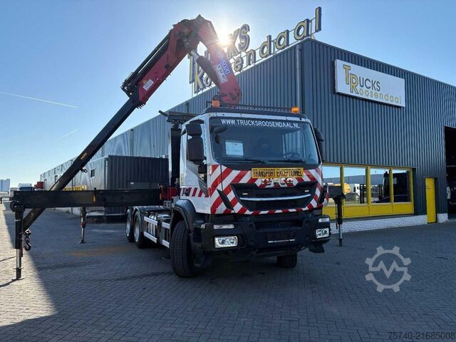 Crane Iveco Stralis 420 X-WAY + HMF 5020K-RCS 6x TREKKER + ...