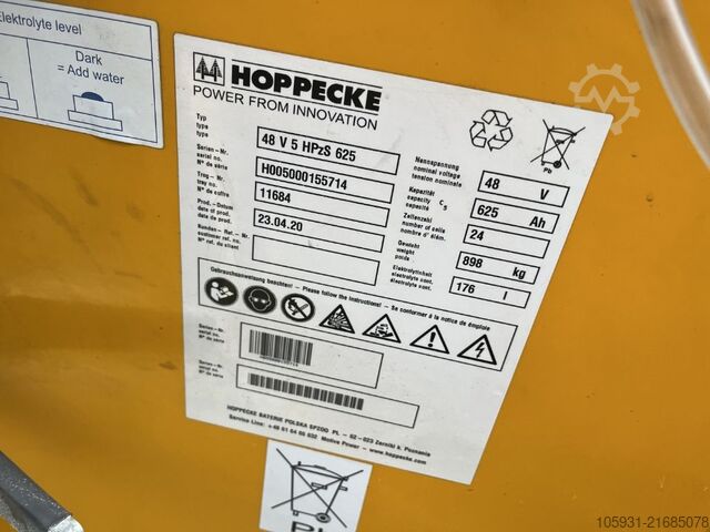 Elektro 3 Rad-Stapler Jungheinrich EFG216k