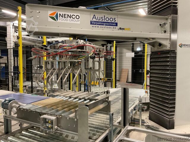 Robot palletising line Europack Winner 400