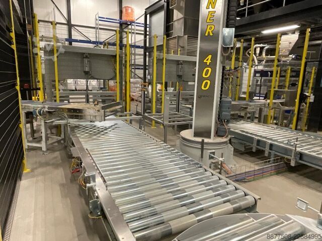 Robot palletising line Europack Winner 400