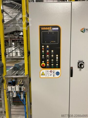 Robot palletising line Europack Winner 400