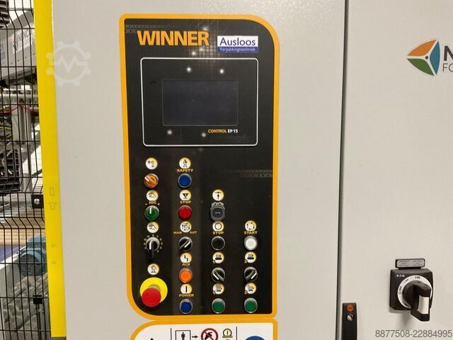 Robot palletising line Europack Winner 400
