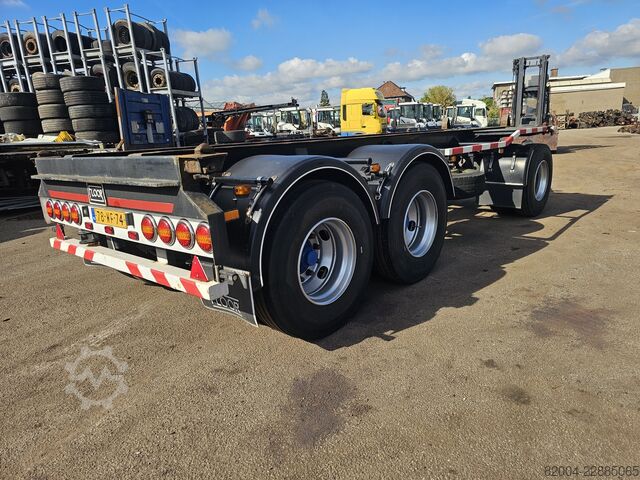 1985 FLOOR FLA-10-183/ZEECONTAINER AANHANGWAGEN / BPW 150 MM / DRUM BRAKES. FLOOR FLA-10-183/ZEECONTAINER AANHANGWAGEN / BPW 150 ...
