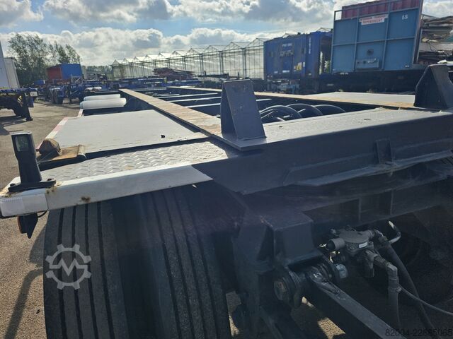 1985 FLOOR FLA-10-183/ZEECONTAINER AANHANGWAGEN / BPW 150 MM / DRUM BRAKES. FLOOR FLA-10-183/ZEECONTAINER AANHANGWAGEN / BPW 150 ...