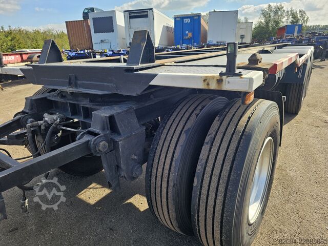 1985 FLOOR FLA-10-183/ZEECONTAINER AANHANGWAGEN / BPW 150 MM / DRUM BRAKES. FLOOR FLA-10-183/ZEECONTAINER AANHANGWAGEN / BPW 150 ...
