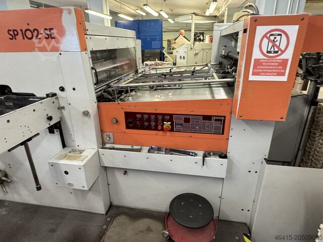 Stanz- und Schneidemaschine Bobst SP 102 SE