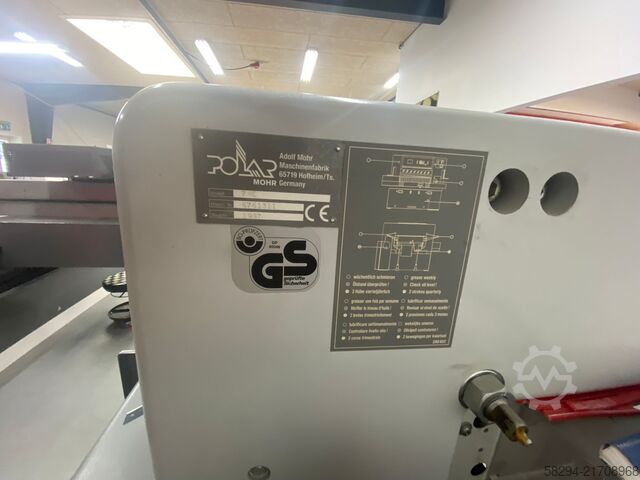 Paper cutting machine polar 78 E