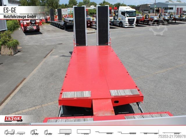 Tieflader-Sattelauflieger FAYMONVILLE MAX Trailer MAX100 Semi-Tieflader 2tlg. Rampen