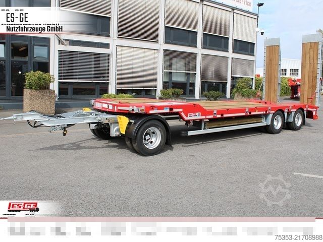 Low loader trailer SCHWARZMÜLLER Tieflader mit gekröpftem Plateau