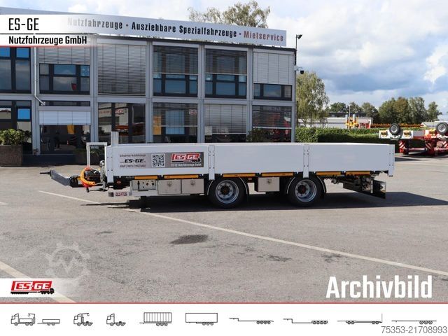 Arbeitsbühne Anhänger ES-GE Tandemanhänger - Bordwände, CV