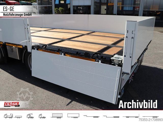 Arbeitsbühne Anhänger ES-GE Tandemanhänger - Bordwände, CV