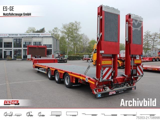 Tieflader-Sattelauflieger FAYMONVILLE Multimax Plus Satteltieflader Hebebett